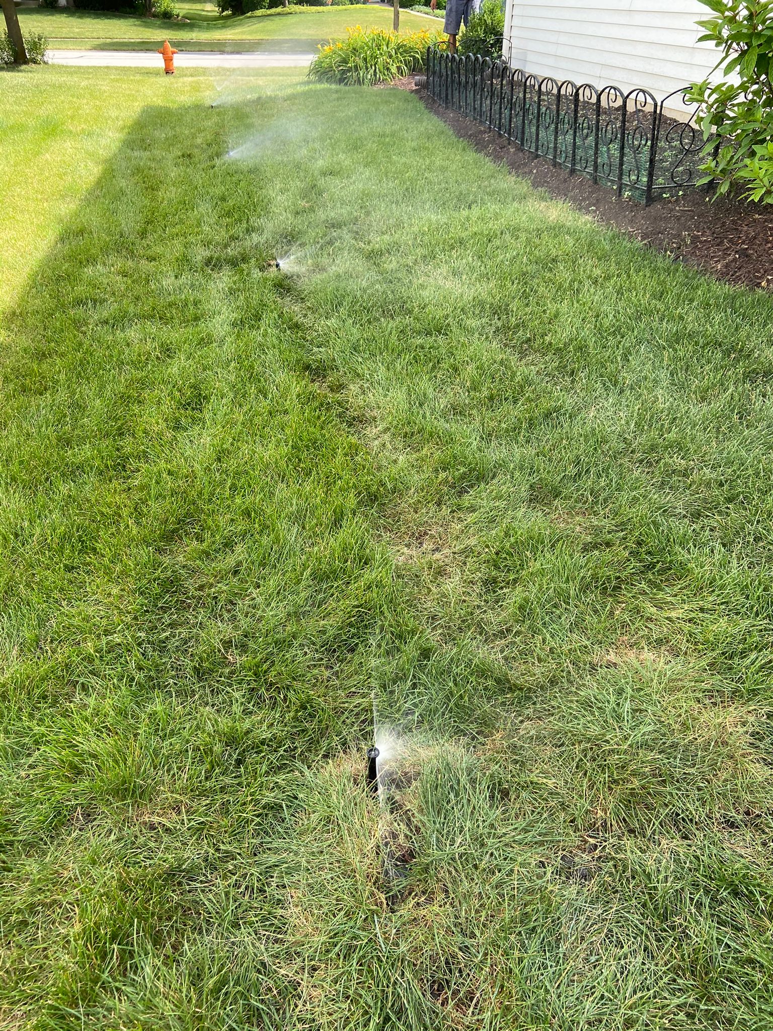 Sprinkler Head Height Alignment